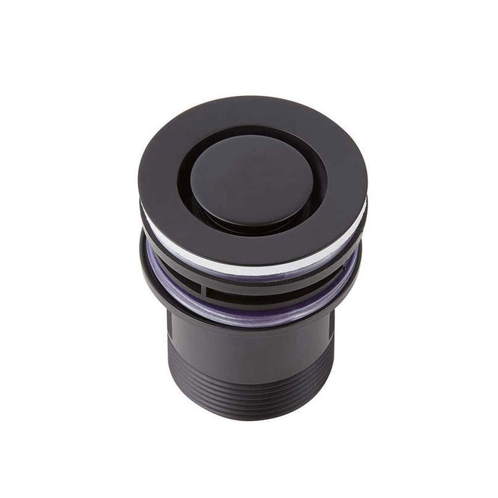 Matte Black Pop Down Waste | Loughlin Furniture