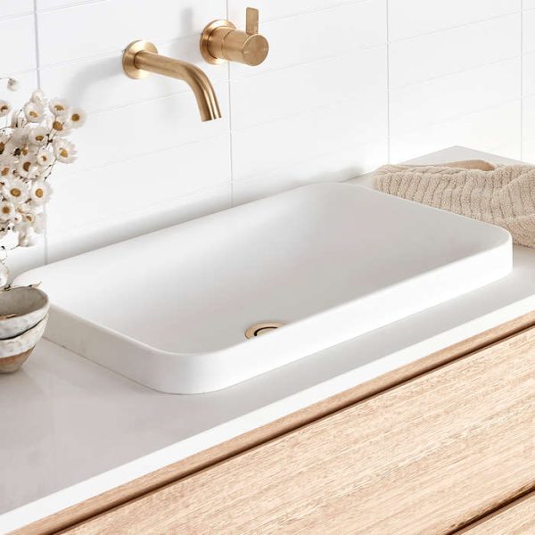Bailee Semi-Inset Rectangle Basin