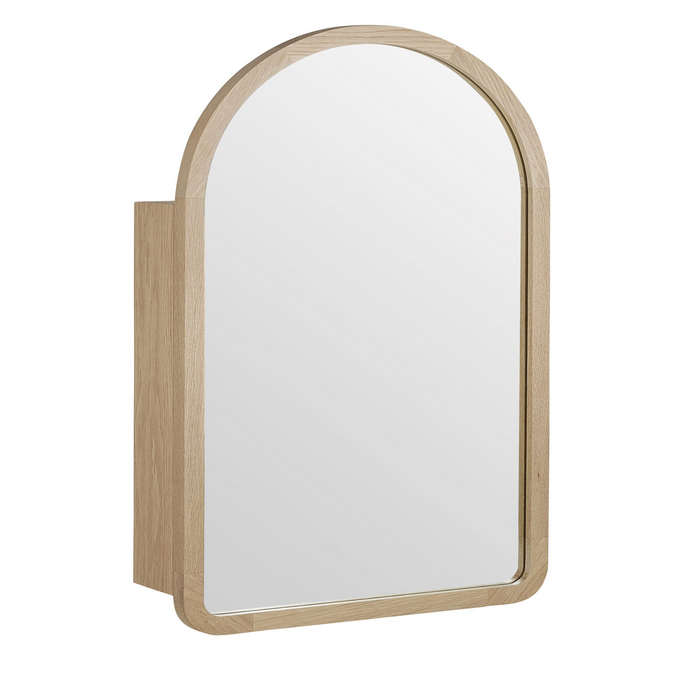AluraArchedMirrorCabinet_AmericanOakLight-2-scaled