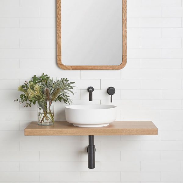 Bombo Powder Room Vanity Shelf