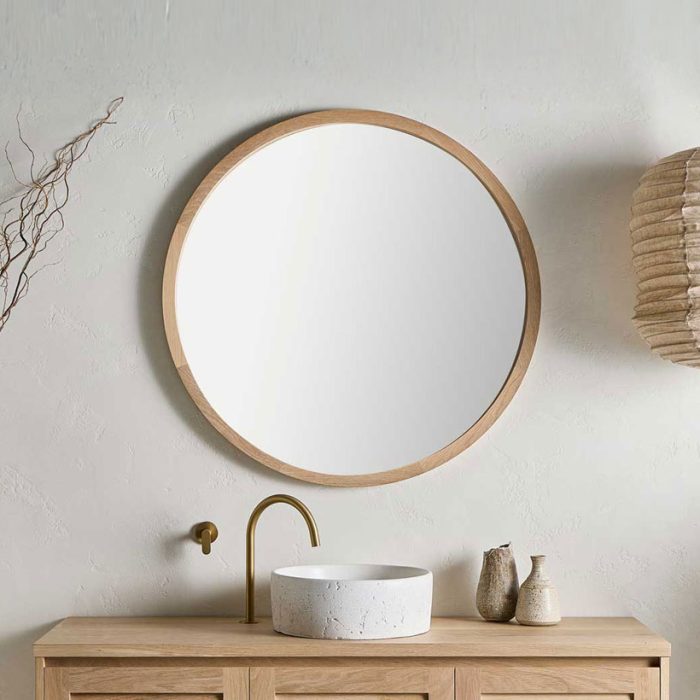Alura Round Mirror