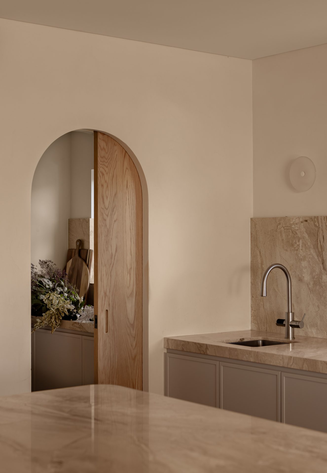 Internal timber door