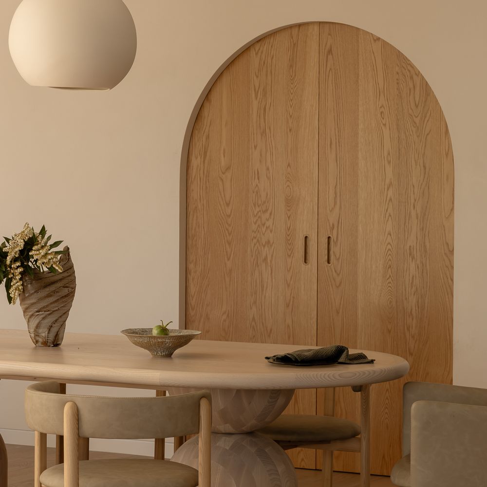 Internal arch timber door | Loughlin Furniture