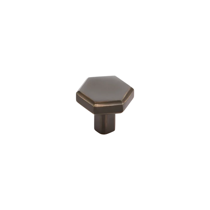 Momo Hendrix Round Knob 32mm in Antique Brass