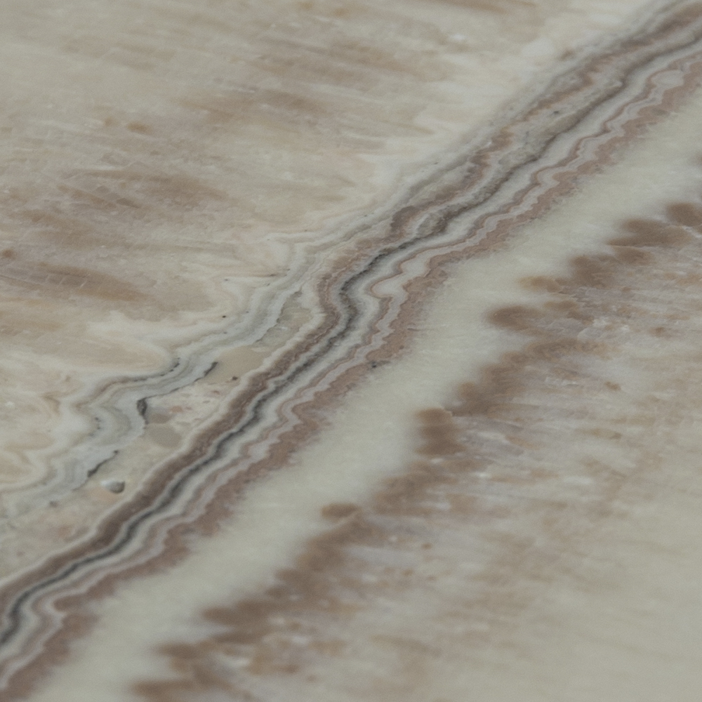 Travertine Onyx natural stone vanity top.