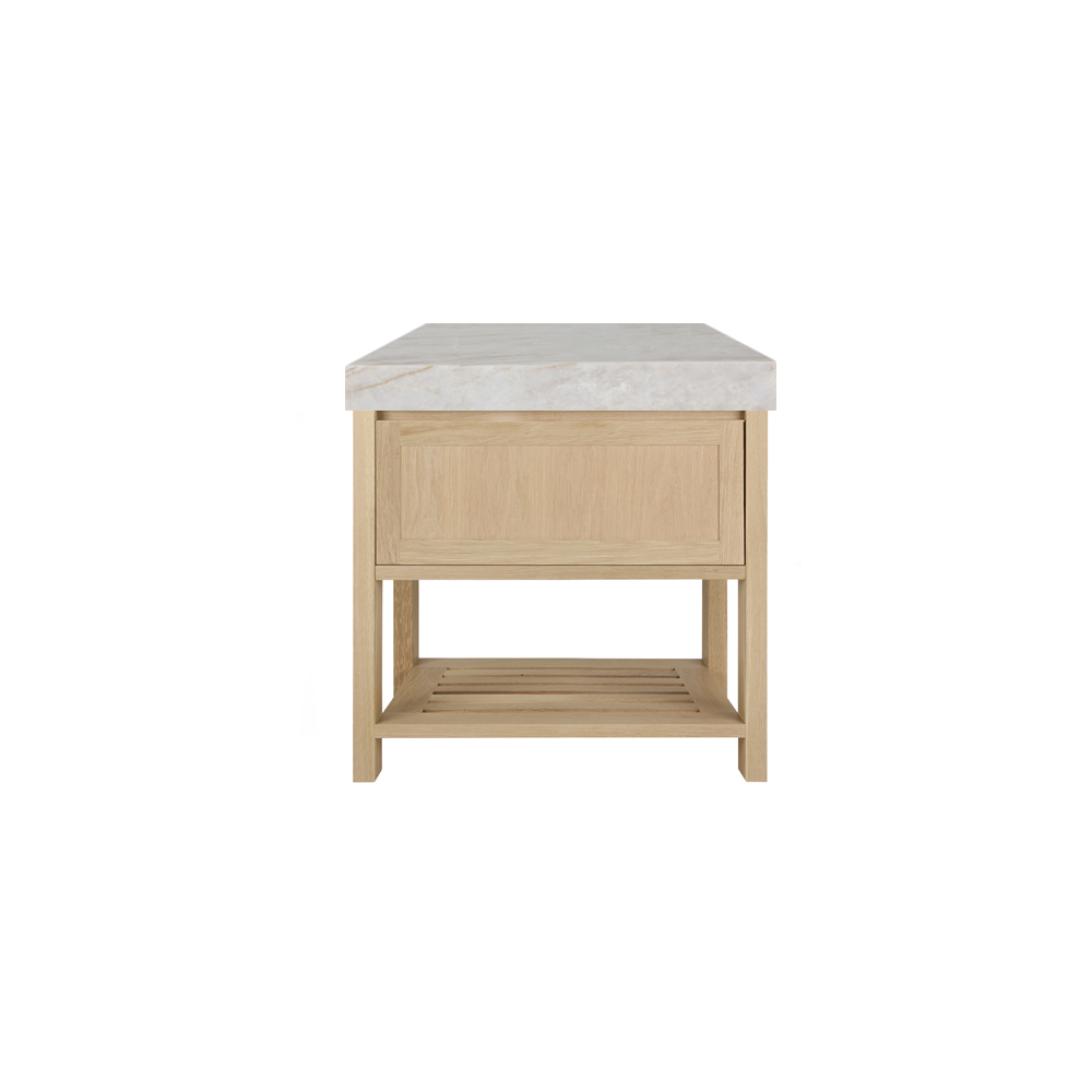 Bentleigh 900mm solid timber apron vanity